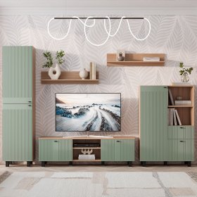 Гостиная Олива эвкалипт софт в Урае - uraj.germes-mebel.ru | фото