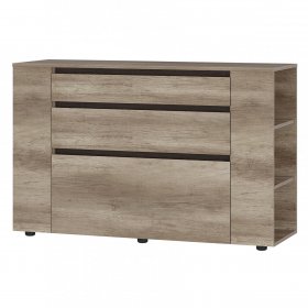 Комод Энигма КМ-06 дуб каньон/венге в Урае - uraj.germes-mebel.ru | фото