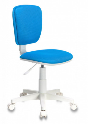 Кресло детское Бюрократ CH-W204NX/BLUE голубой TW-55 в Урае - uraj.germes-mebel.ru | фото