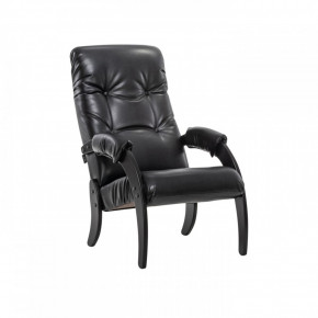 Кресло для отдыха Модель 61 Венге, к/з Vegas Lite Black в Урае - uraj.germes-mebel.ru | фото