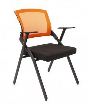 Кресло для посетителей CHAIRMAN NEXX (ткань стандарт черный/сетка DW-66) в Урае - uraj.germes-mebel.ru | фото