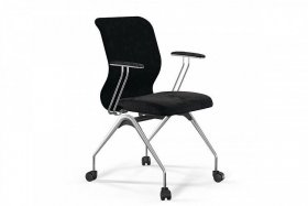 Кресло ErgoLife Sit 8 Mr4-4T основание F53.W02, черный/хром в Урае - uraj.germes-mebel.ru | фото
