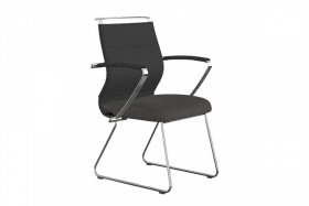 Кресло ErgoLife Sit Well M4-167K, темно-серый/хром в Урае - uraj.germes-mebel.ru | фото
