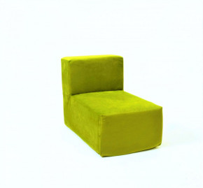 Кресло-модуль бескаркасное Тетрис 30 (Зеленый) в Урае - uraj.germes-mebel.ru | фото