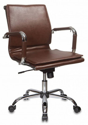 Кресло руководителя Бюрократ CH-993-LOW/BROWN коричневый в Урае - uraj.germes-mebel.ru | фото