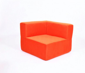 Кресло-угловое-модуль бескаркасное Тетрис 30 (Оранжевый) в Урае - uraj.germes-mebel.ru | фото