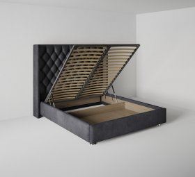 Кровать Версаль люкс 0.8 м с подъемным механизмом в Урае - uraj.germes-mebel.ru | фото