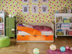 Кровать Бабочки (Оранжевый металлик) 1800 в Урае - uraj.germes-mebel.ru | фото