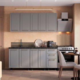 Кухня 1,8 м Адель гейнсборо в Урае - uraj.germes-mebel.ru | фото