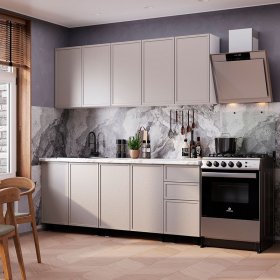 Кухня 2,0 м Астрид моно айриш в Урае - uraj.germes-mebel.ru | фото