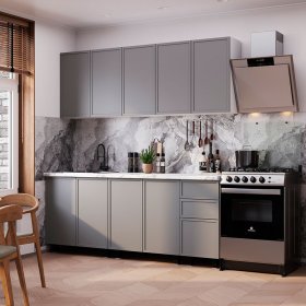 Кухня 2,0 м Астрид гейнсборо в Урае - uraj.germes-mebel.ru | фото