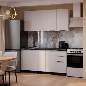 Кухня 1,6 м Эко кашемир в Урае - uraj.germes-mebel.ru | фото