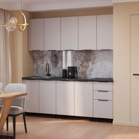 Кухня 2,0 м Эко кашемир в Урае - uraj.germes-mebel.ru | фото