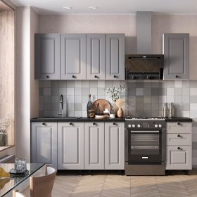 Кухня 1,8 м Санторини гейнсборо в Урае - uraj.germes-mebel.ru | фото
