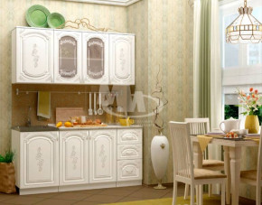 ЛИЗА-2 Кухонный гарнитур 1,7 Белый глянец холодный в Урае - uraj.germes-mebel.ru | фото