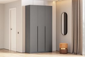 Шкаф шк-5 графит 1200 в Урае - uraj.germes-mebel.ru | фото