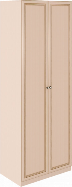 Шкаф 2 двери М02 Беатрис (дуб млечный) в Урае - uraj.germes-mebel.ru | фото