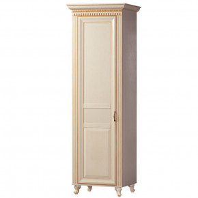 Шкаф для одежды 1-дверный №472 Марлен Кремовый белый в Урае - uraj.germes-mebel.ru | фото