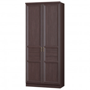 Шкаф для одежды 2-дверный Лира №56 Дуб нортон темный в Урае - uraj.germes-mebel.ru | фото