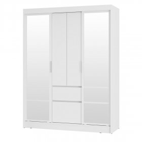 Шкаф-купе ШКК-06 Симпл белый в Урае - uraj.germes-mebel.ru | фото
