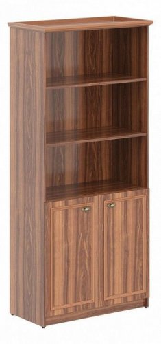 Стеллаж комбинированный Raut RHC 89.5, орех даллас в Урае - uraj.germes-mebel.ru | фото