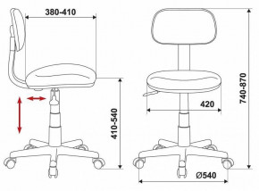 Стул компьютерный CH-W201NX/26-31 в Урае - uraj.germes-mebel.ru | фото