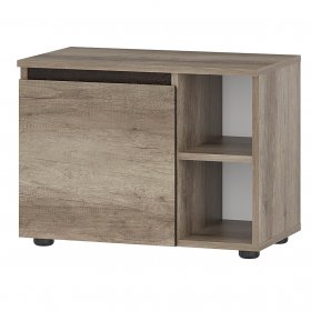 Тумба прикроватная Энигма ТБ-14 дуб каньон/венге в Урае - uraj.germes-mebel.ru | фото