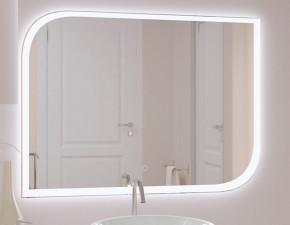 Зеркало в ванную Монреаль с LED подсветкой в Урае - uraj.germes-mebel.ru | фото